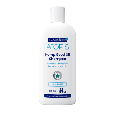 Novaclear -  NOVACLEAR Hemp Seed Oil Shampoo Szampon Z Organicznym Olejem Konopnym